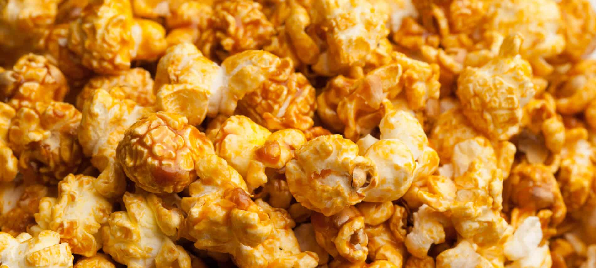 Golden Yellow Caramel Popcorn