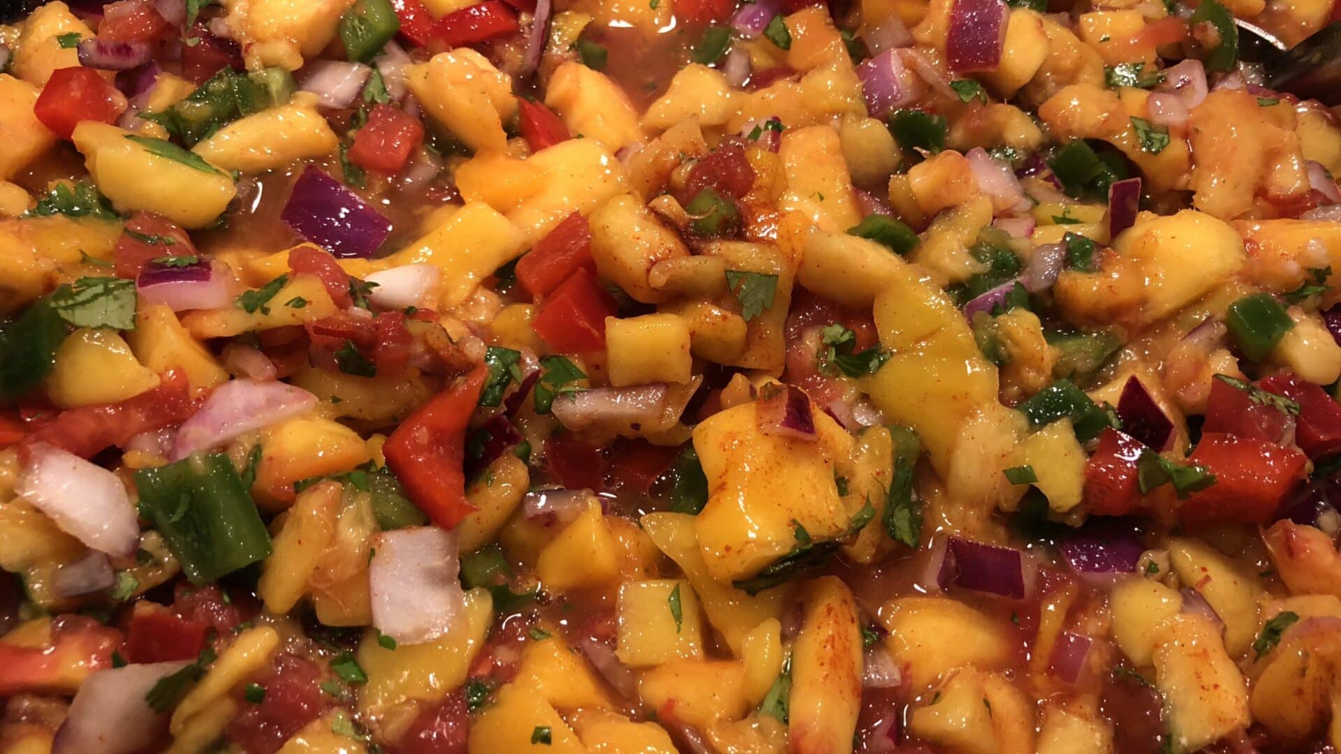 Mango Peach Salsa