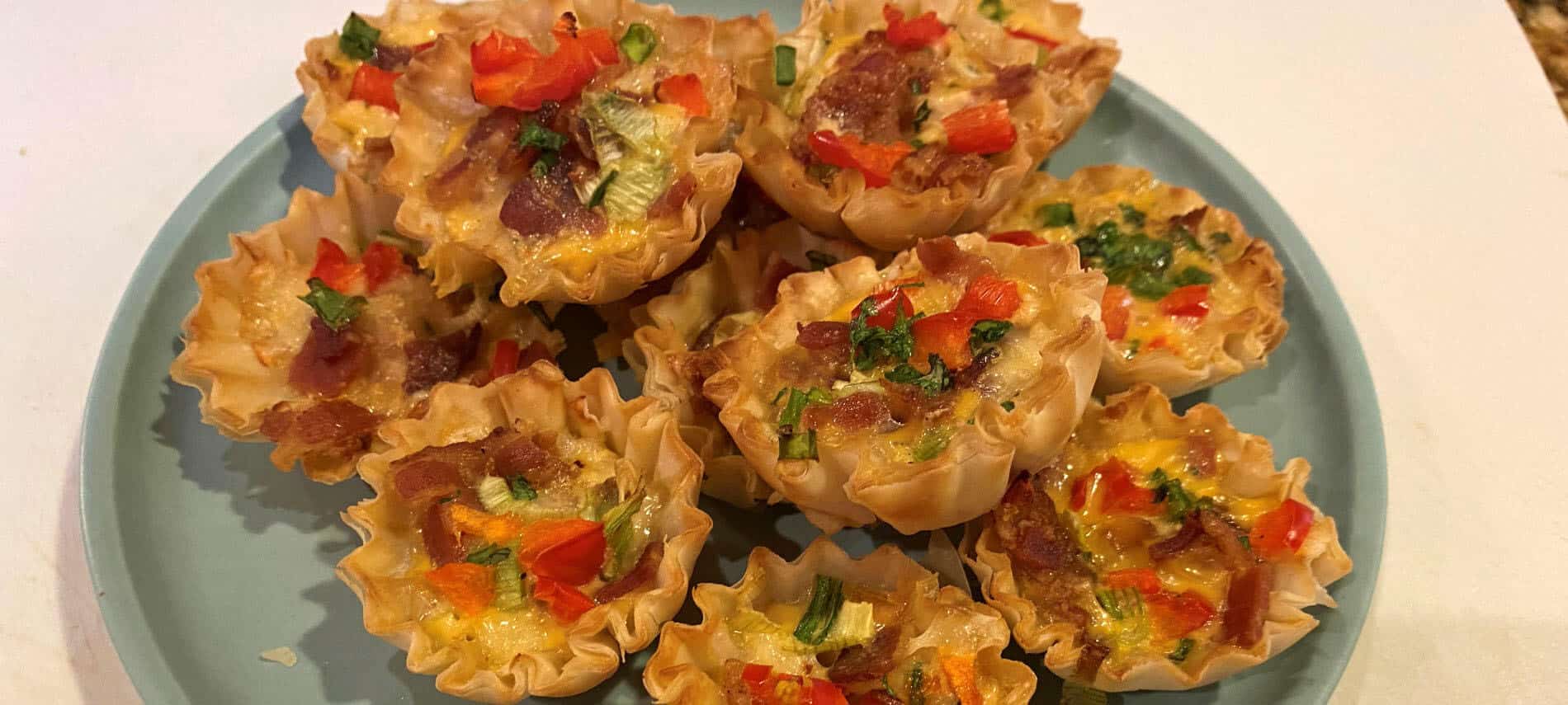 Mini Phyllo Quiches