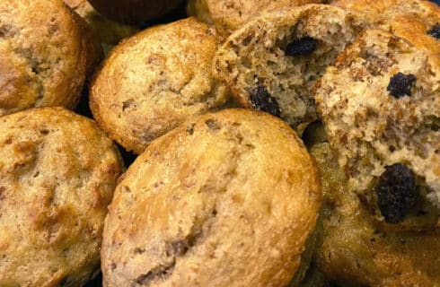 Golden Raisin Bran Muffins